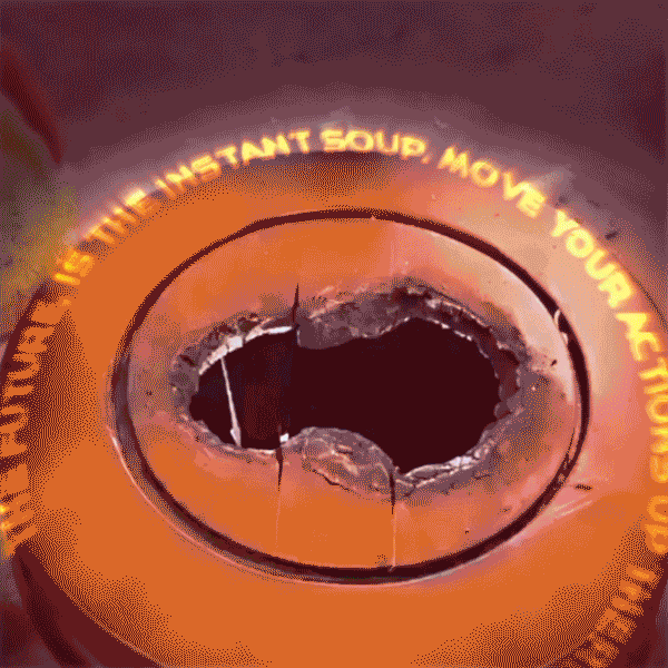 el futuro es la sopa instantánea